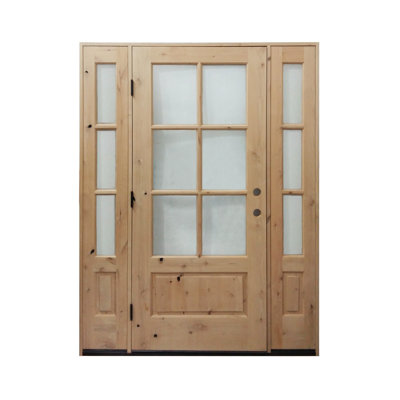 prehung unfinished alder